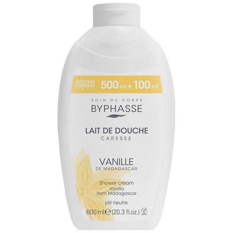 Byphasse Caresse Gel Ducha Vainilla 600Ml