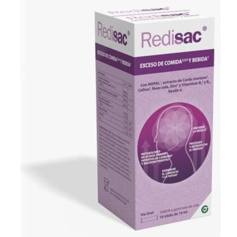 Redisac Stick Sabor Gominola de Cola 10x10ml - Kern Pharma