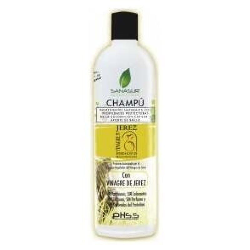 Sanasur Champu Natural Con Vinagre De Jerez 500 Ml