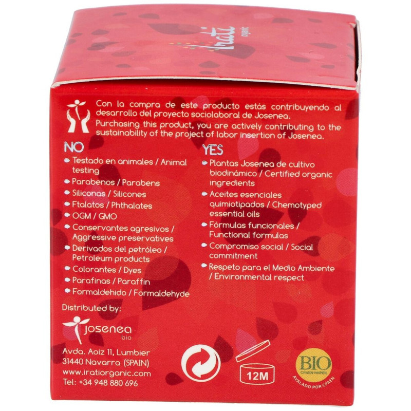 Irati Organic Crema Facial Rosa Mosqueta Bio 50Ml