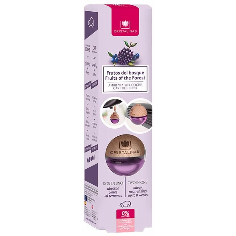 Propharex Coche Ambientador 0% Frutas Del Bosque 6 Ml