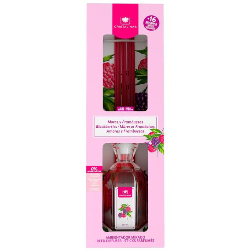 Propharex Mikado Ambientador 0% Moras Y Frambuesas 180Ml