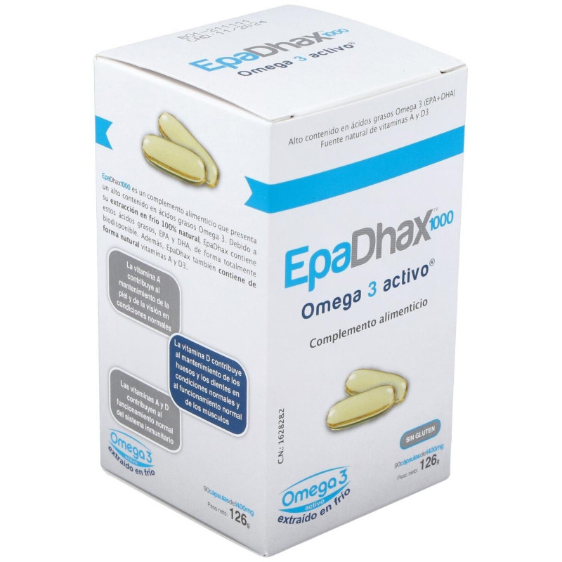 Epadhax Omega 3 Activo 1 Gr 90 Capsulas