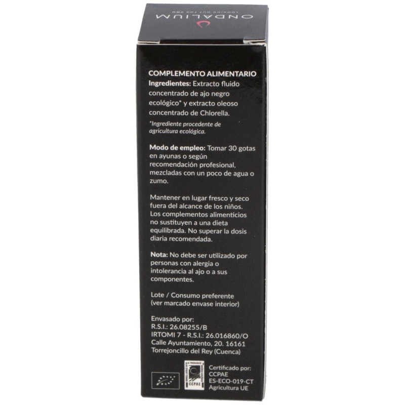 Digest-Detox Extracto Ajo Negro Eco 30Ml. Ondalium