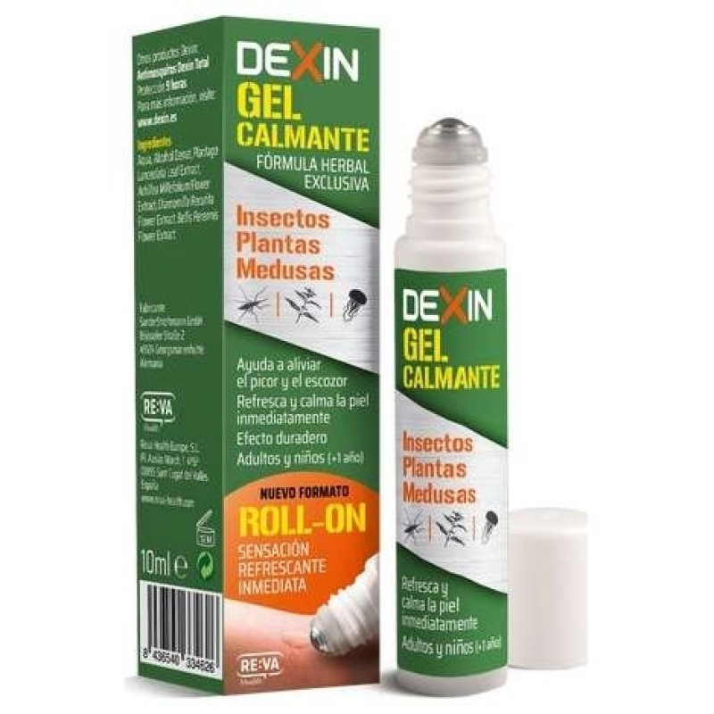 Gel Calmante Roll - On 10ml - Dexin