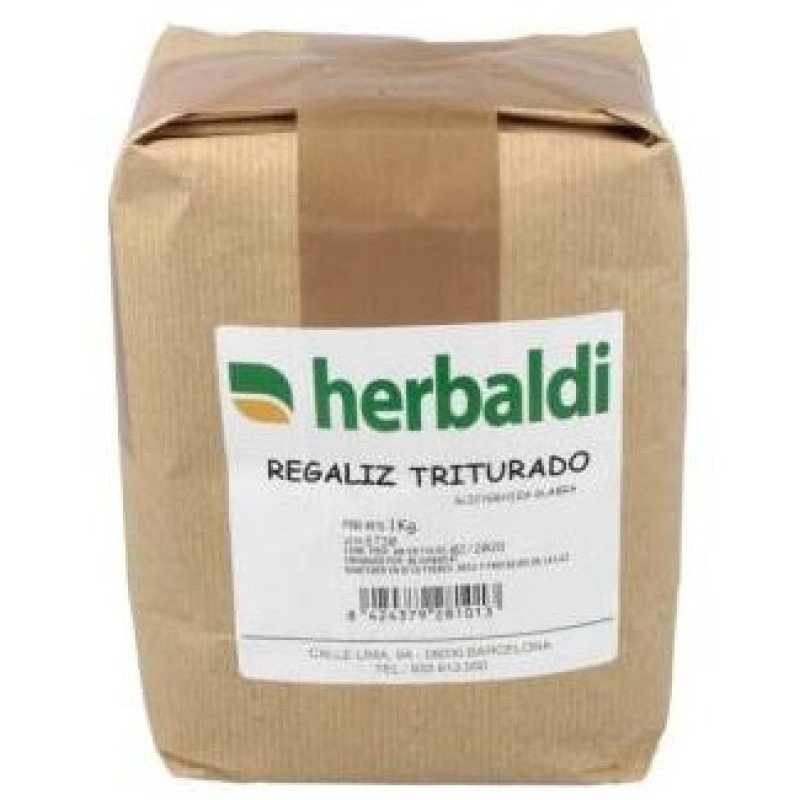 Hierba Regaliz Raiz Triturada 1kg - Herbaldi
