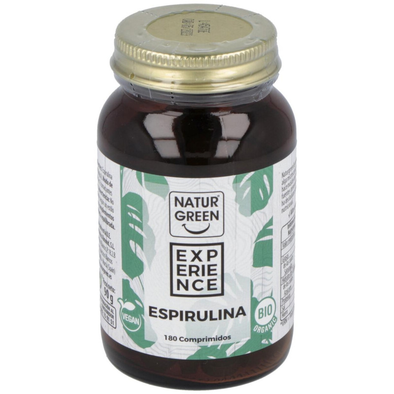 Espirulina Ecológica 180 Comprimidos - Naturgreen