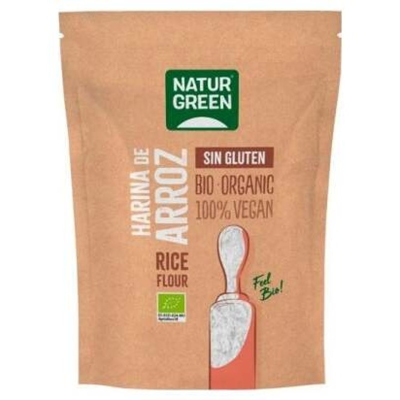 Harina de Arroz Bio 500g - Naturgreen