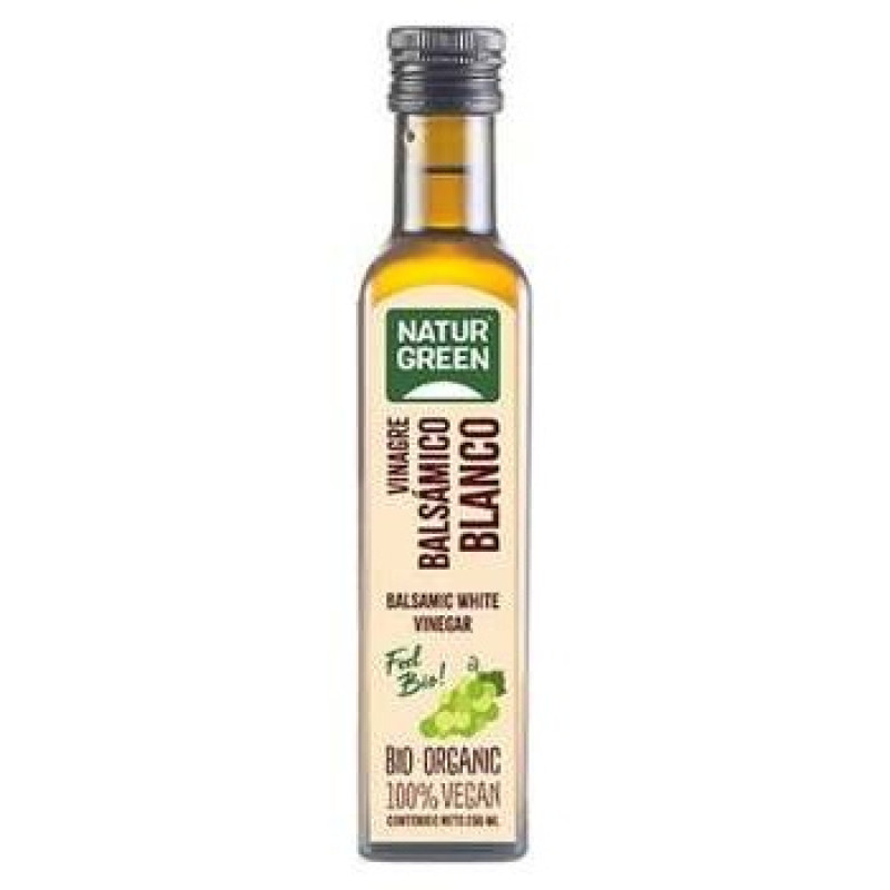 Vinagre Balsámico Blanco Ecológico 250ml - Naturgreen