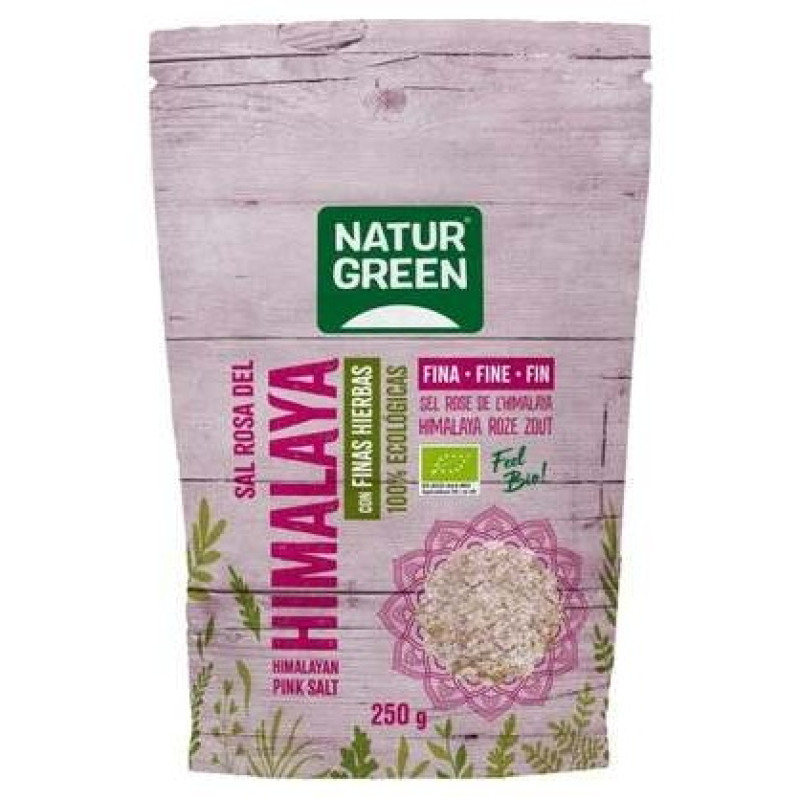 Sal del Himalaya con Finas Hierbas 250gr. Bio Sg - Naturgreen