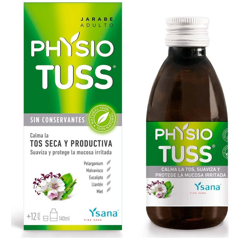 Physiotuss Adulto Jarabe, 140 ml - Ysana