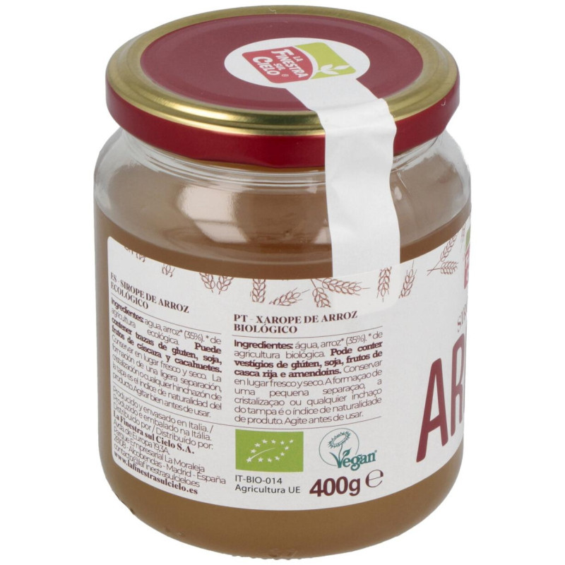 Finestra Sul Cielo Sirope Arroz 400g - La Finestra Sul Cielo