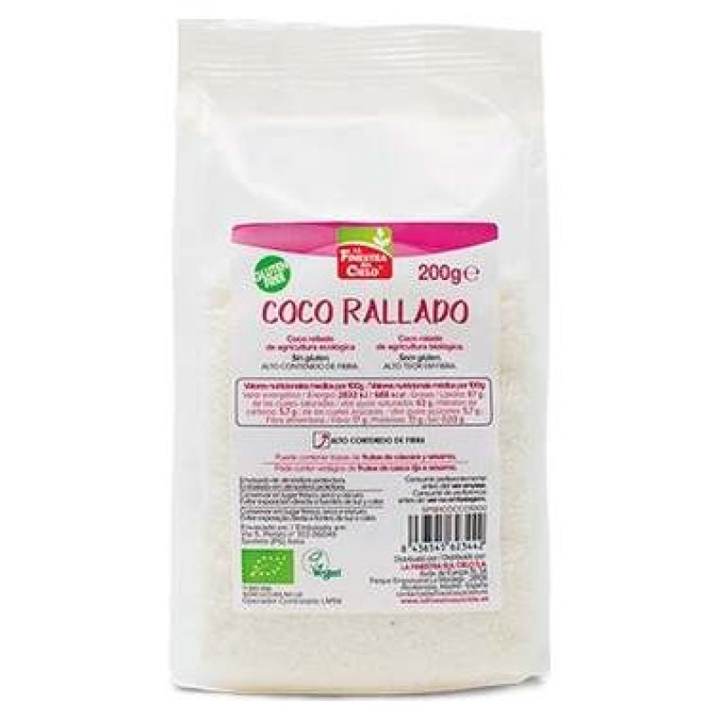 Coco Rallado Bio 200g - La Finestra Sul Cielo