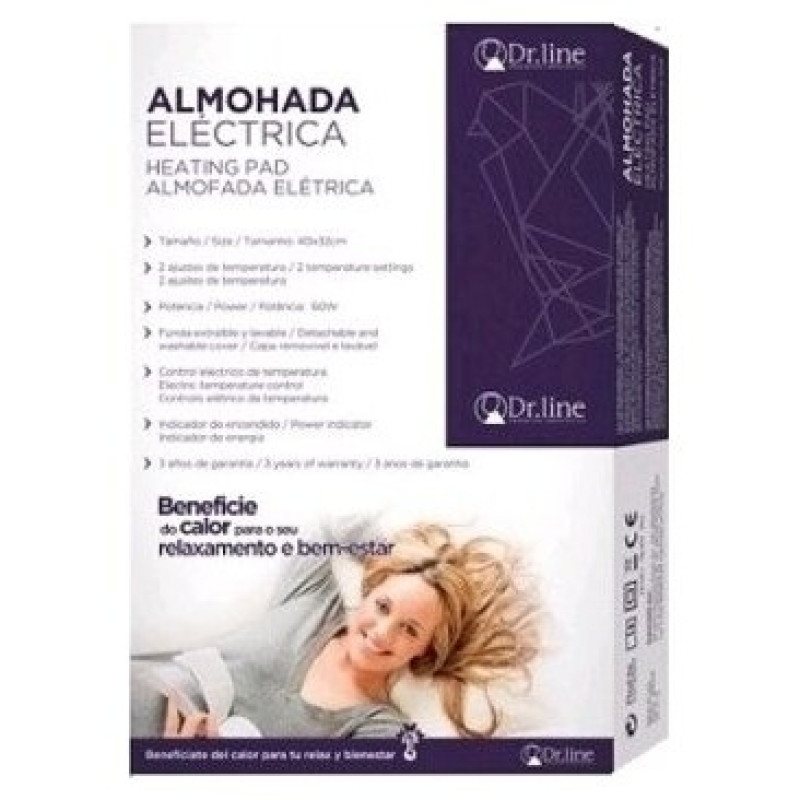 Dr.line Almohadilla Elec 40x30cm Blanca - Dr. Line