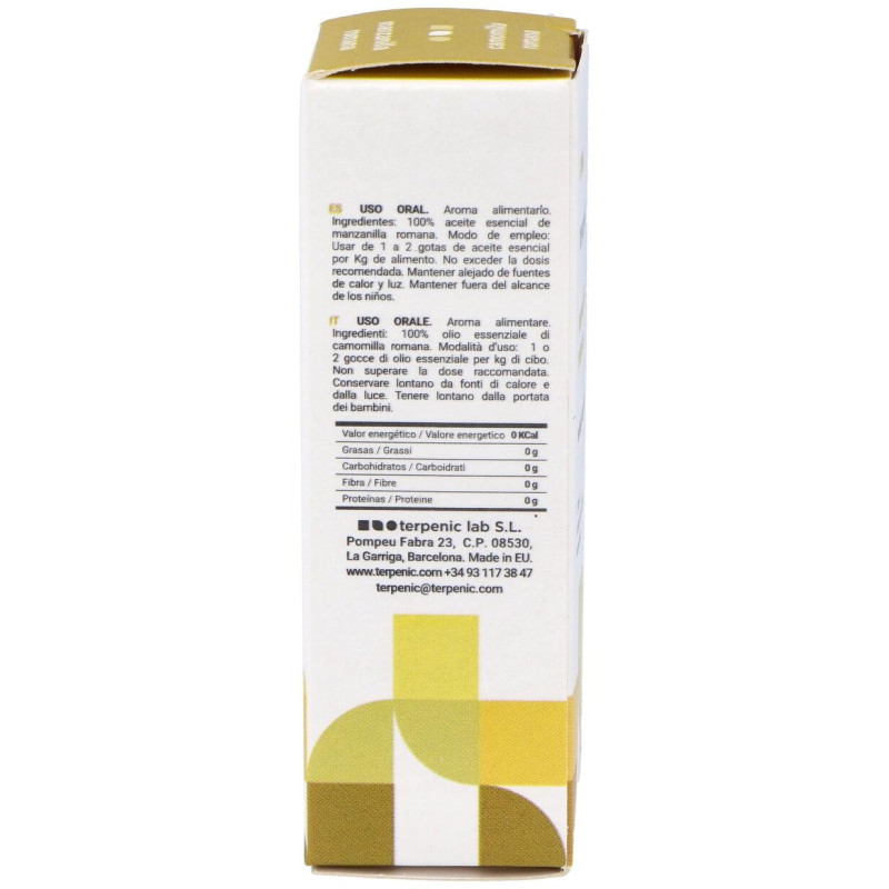 Manzanilla Romana Aceite Esencial Alimentario 5ml - Terpenic