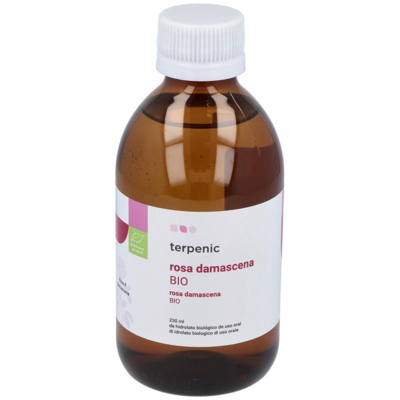 Agua de Rosa Hidrolato Alimentario Bio 250ml - Terpenic