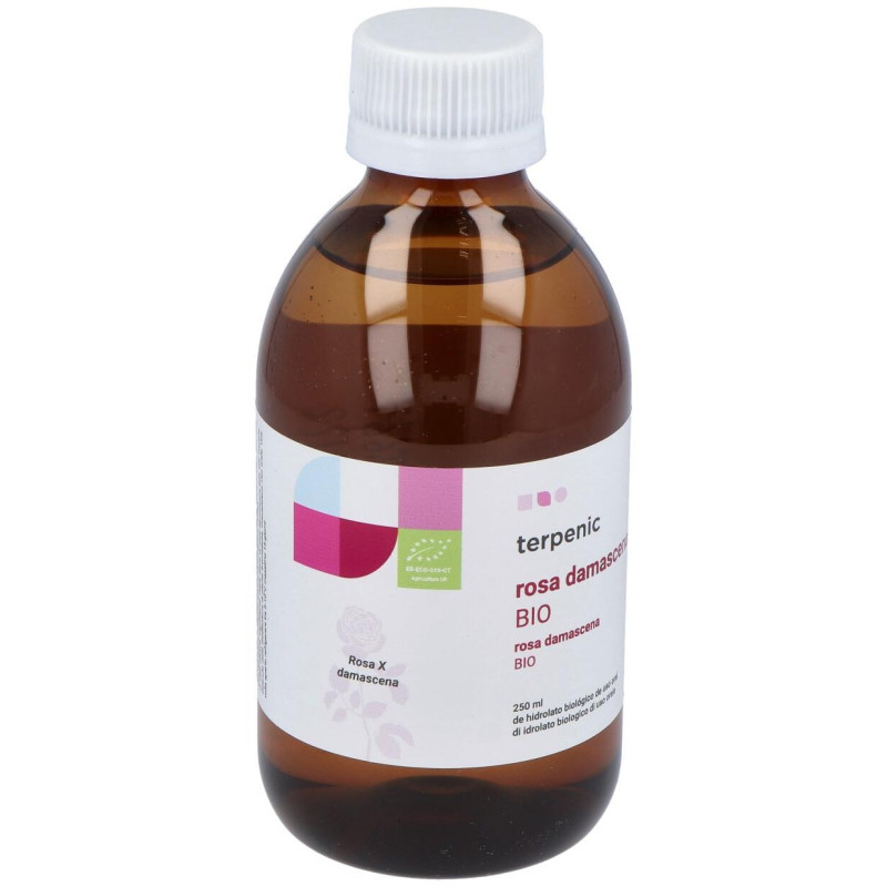 Agua de Rosa Hidrolato Alimentario Bio 250ml - Terpenic