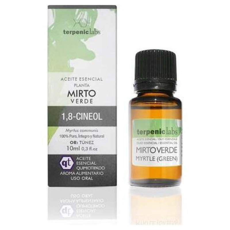 Mirto Verde Aceite Esencial Alimentraio 10Ml.