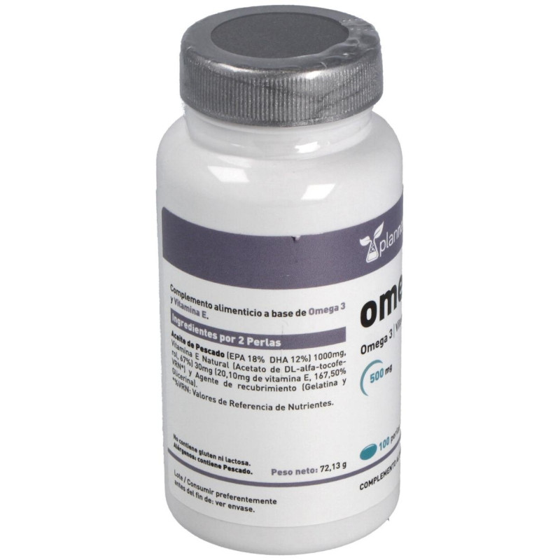 Plannatur Omega 3 500Mg 100Caps