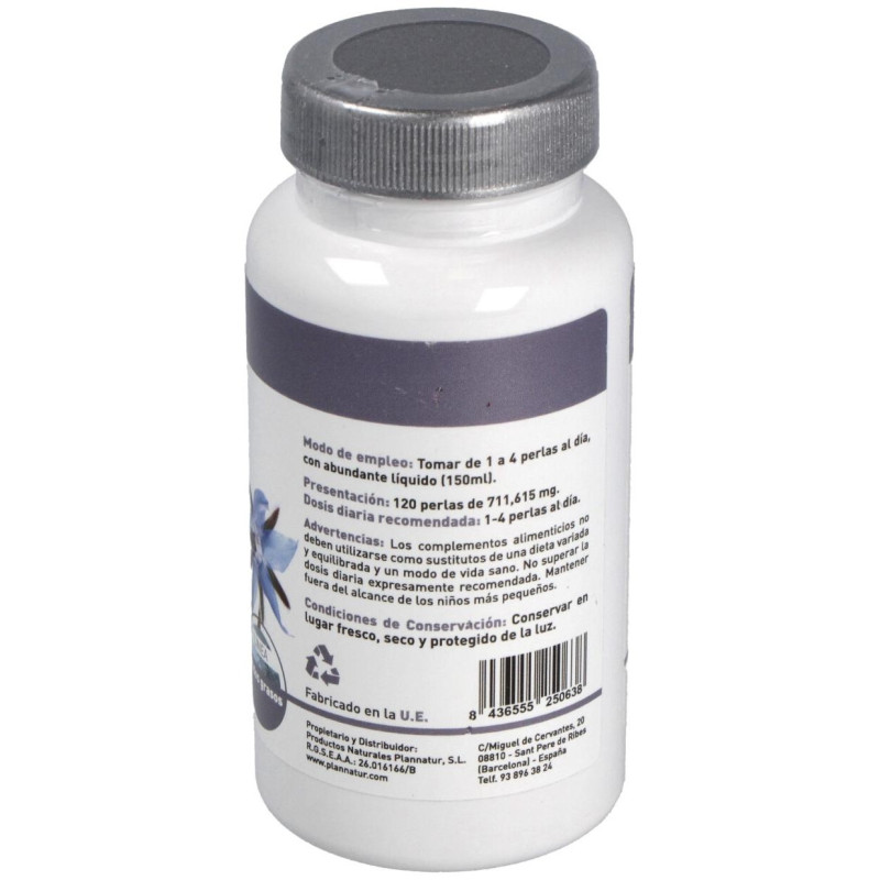 Plannatur Onagra + Borraja + Vitamina E 500Mg 120Caps