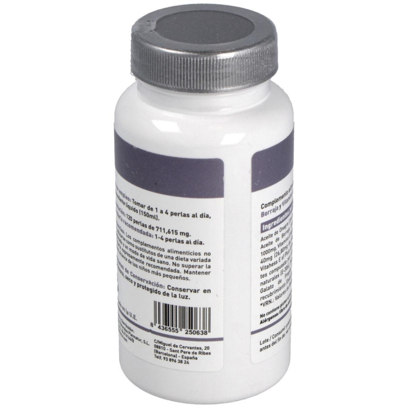 Plannatur Onagra + Borraja + Vitamina E 500Mg 120Caps