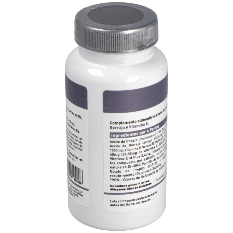 Plannatur Onagra + Borraja + Vitamina E 500Mg 120Caps