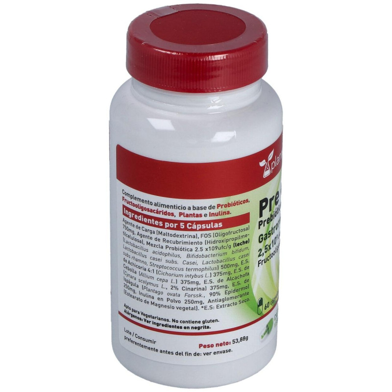 Prebioticos + Probioticos 60cap - Plannatur