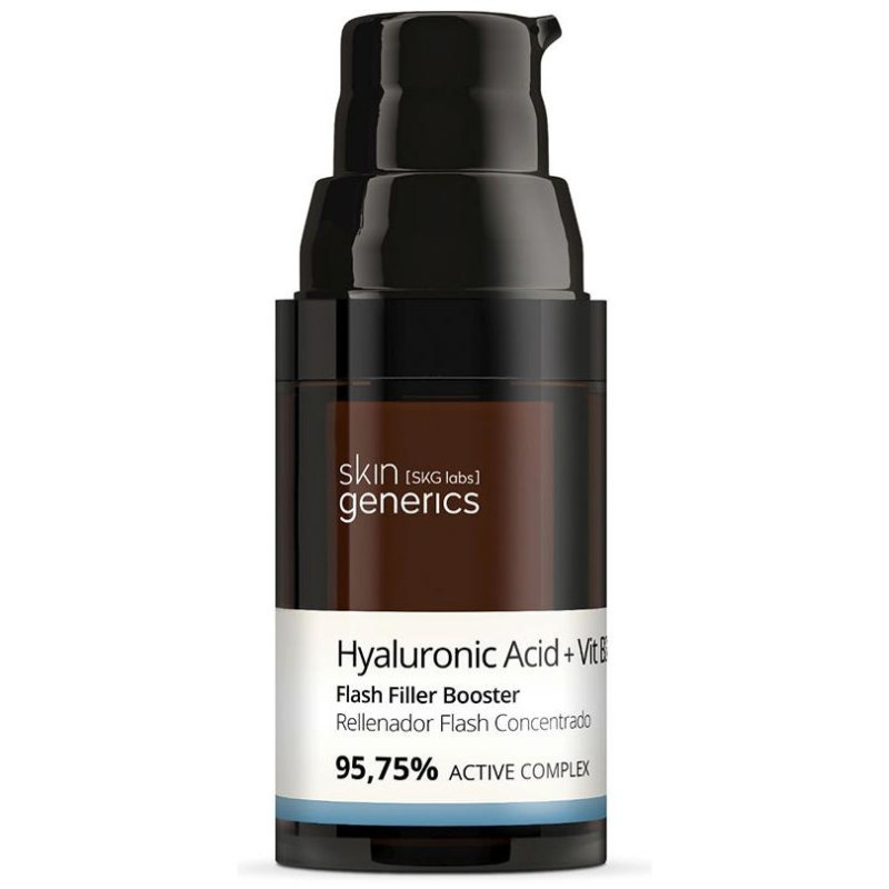 Ácido Hialurónico + Vit B3 Rellenador Flash Concentrado 95,75% 20 ml - Skin Generics