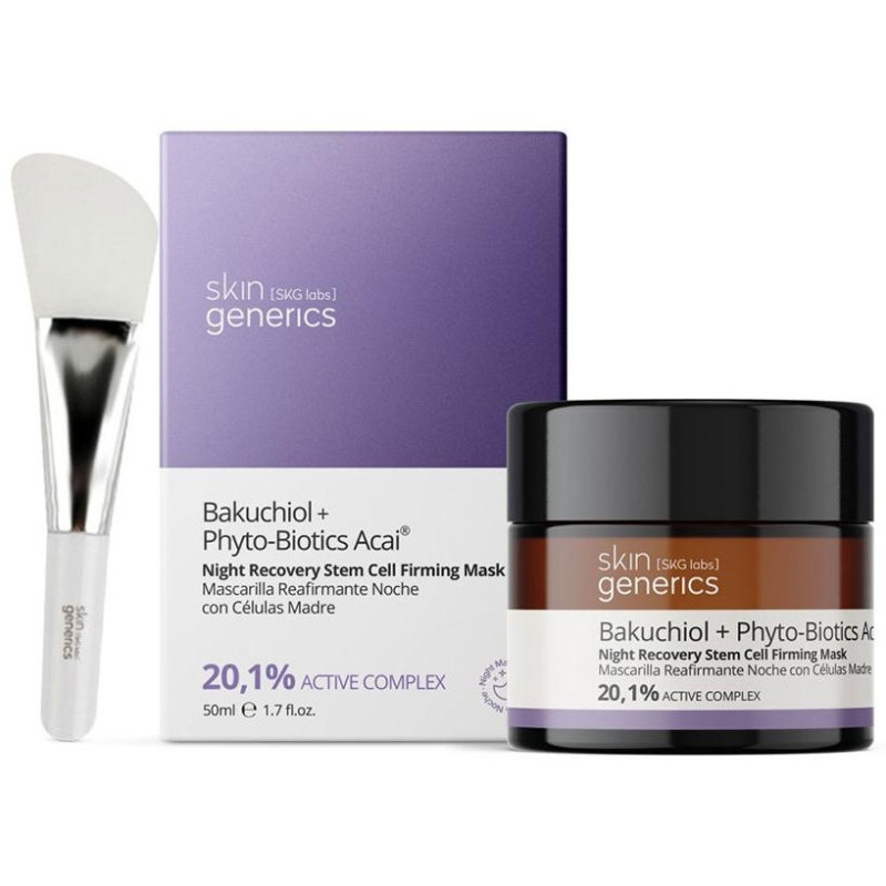 Bakuchiol+ Phyto - Biotics Acai Mascarilla Reafirmante Noche 50 ml - Skin Generics