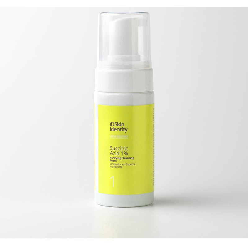 Id Skin Identity Succinic Acid 1% Limpiador en Espuma Purificante 100 ml - Skin Generics