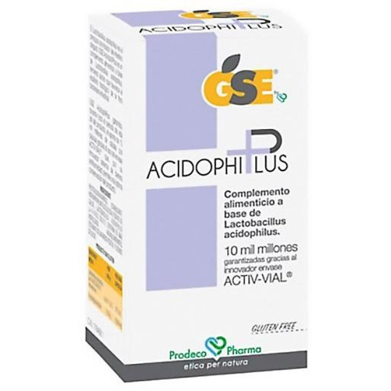 Prodeco Pharma Microbiotics+Acidophiplus 30 Cápsulas