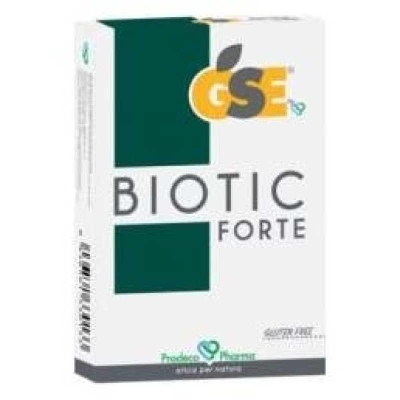 Prodeco Pharma Gse Biotic Forte con Equinácea para la Microbiota del Organismo 24 Tabletas - Gse