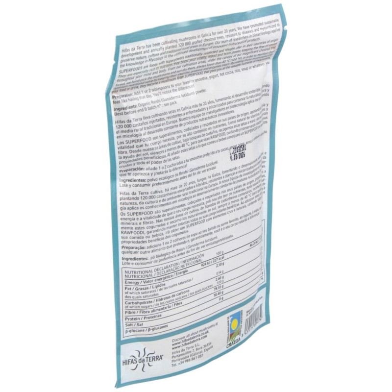 Reishi Antiox 100gr. 2 - Hifas Da Terra