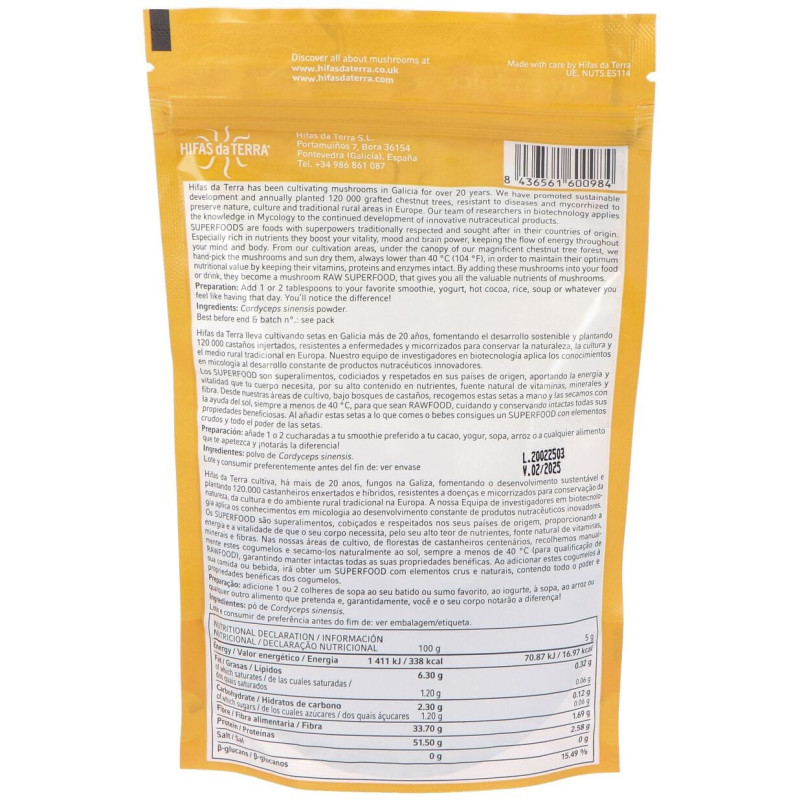 Cordyceps Vital 100Gr. 2