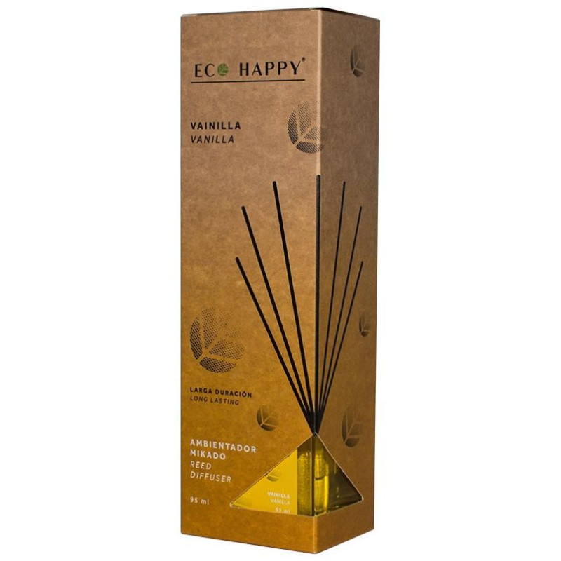 Vainilla Ambientador Mikado, Decorativos Eco Happy - Perfumes Club - Eco Happy
