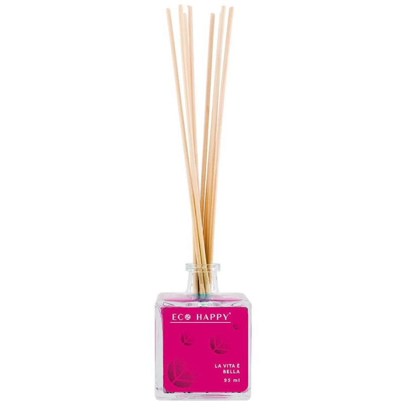 La Vita É Bella Ambientador Mikado, Decorativos Eco Happy - Perfumes Club - Eco Happy