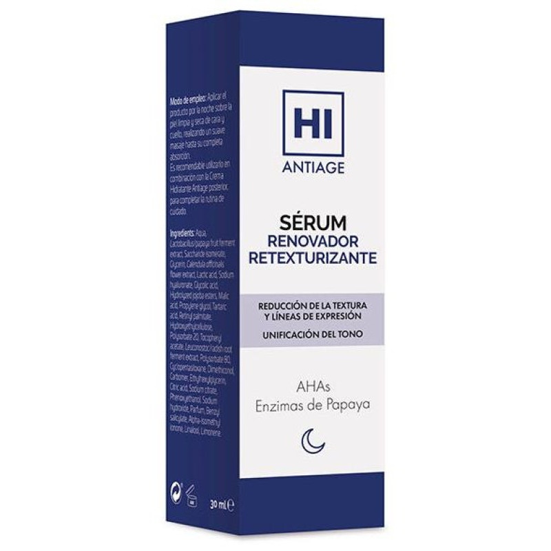 Hi Anti - Age Sérum Noche Renovador Retexturizante 30 ml - Redumodel