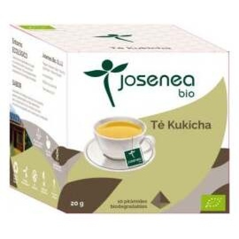 Té Kukicha Bio 10 Pirámides en Sobre - Josenea