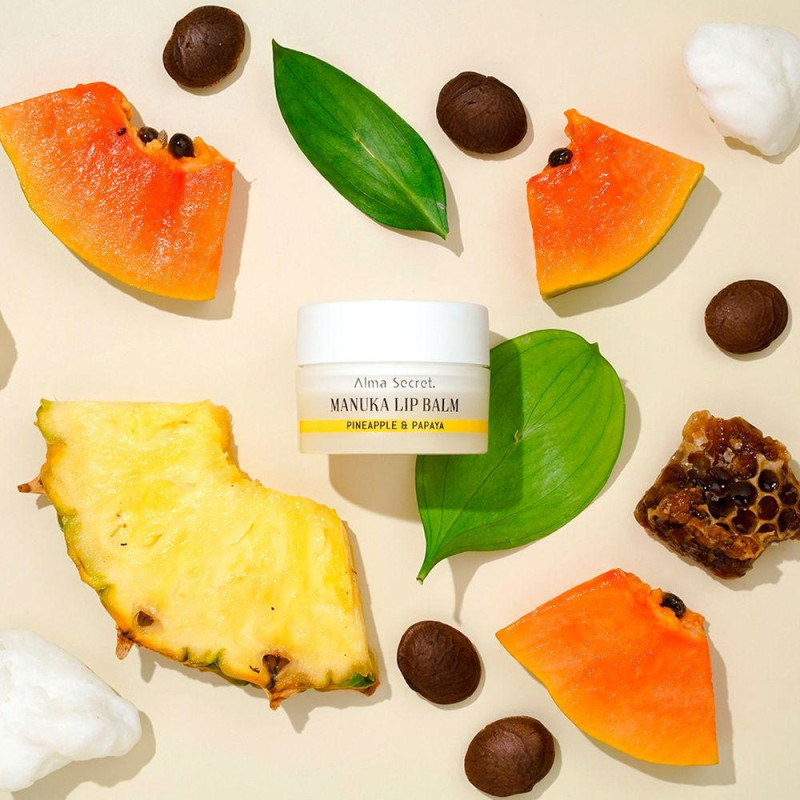 Alma Secret Bálsamo Labial Inca Inchi Y Miel De Manuka Piña Y Papaya 10Ml