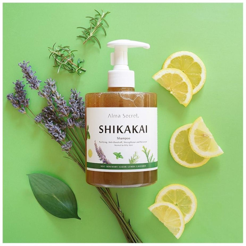 Champú Shikakai 500ml - Alma Secret