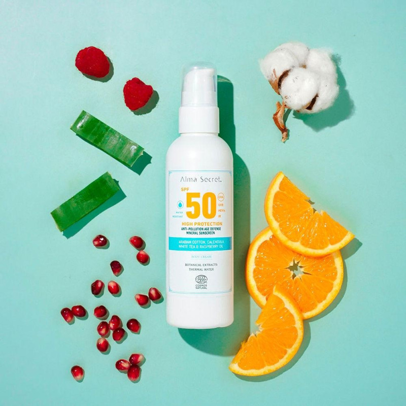 Alma Secret High Protection Crema Corporal Spf50 100Ml