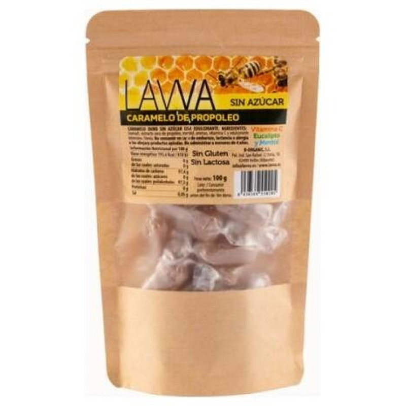 Caramelos Propóleo + Vitmlon Stevia 100g - Lavva