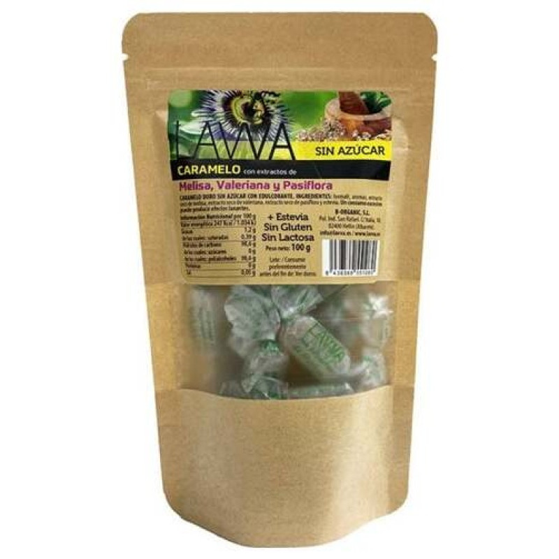 B - Organic Caramelos H.relajantes sin Azúcar 100g - Lavva