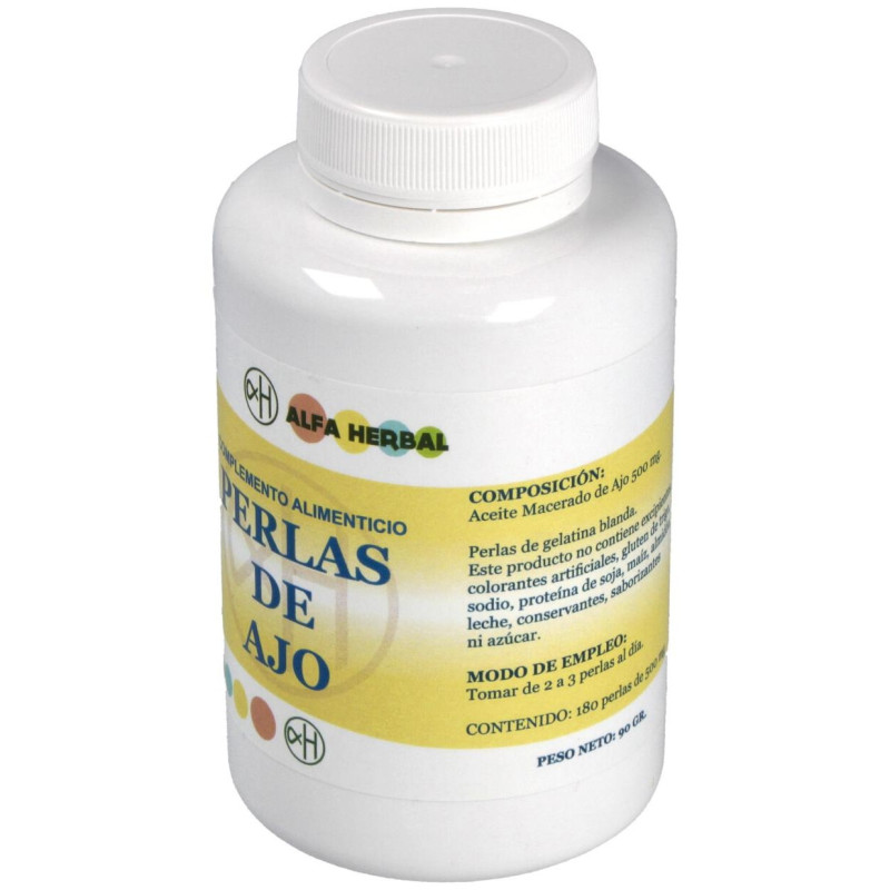 Perlas De Aceite De Ajo 180Perlas