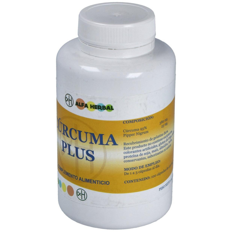 Alfa Herbal Cúrcuma Plus 100Caps