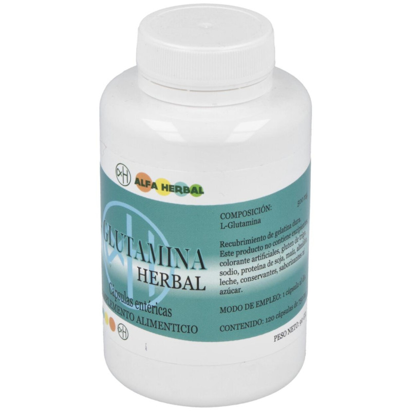 Alfa Herbal L-Glutamina 120Caps