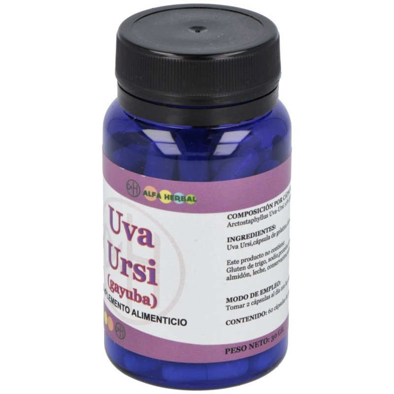 Uva Ursi Gayuba 60caps - Alfa Herbal
