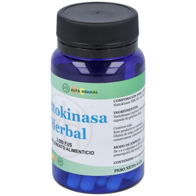 Nattokinasa 60caps - Alfa Herbal