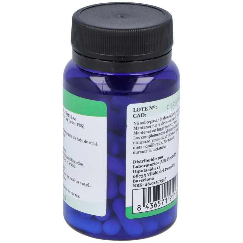 Nattokinasa 60caps - Alfa Herbal