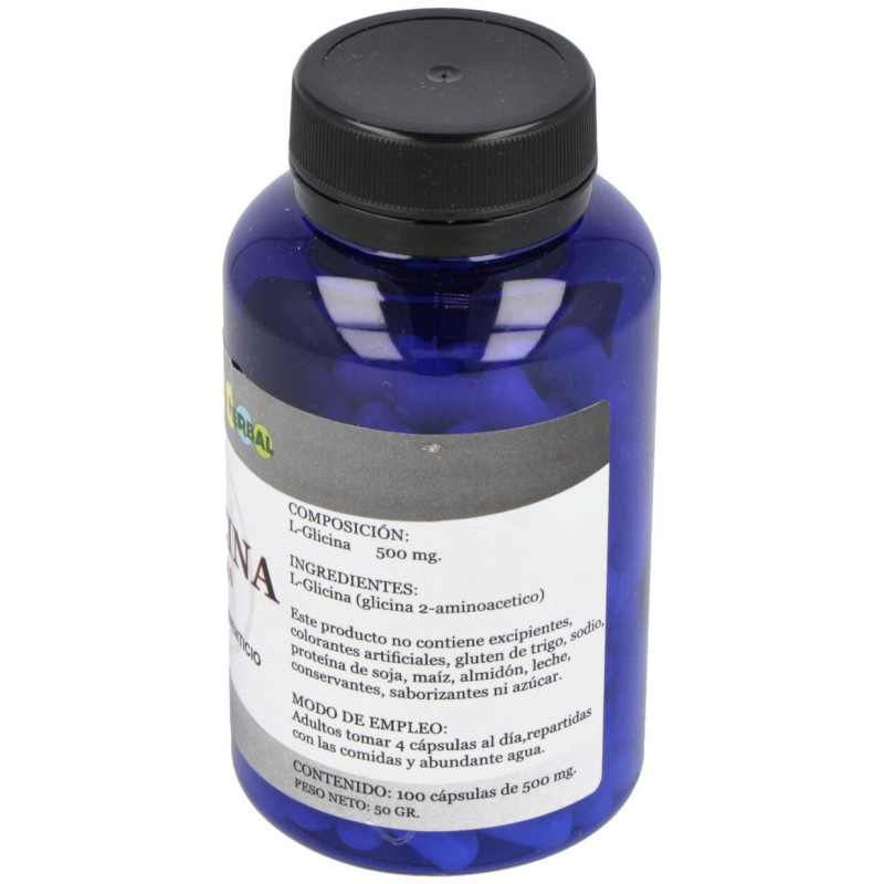 L - Glicina 500mg 100caps - Alfa Herbal